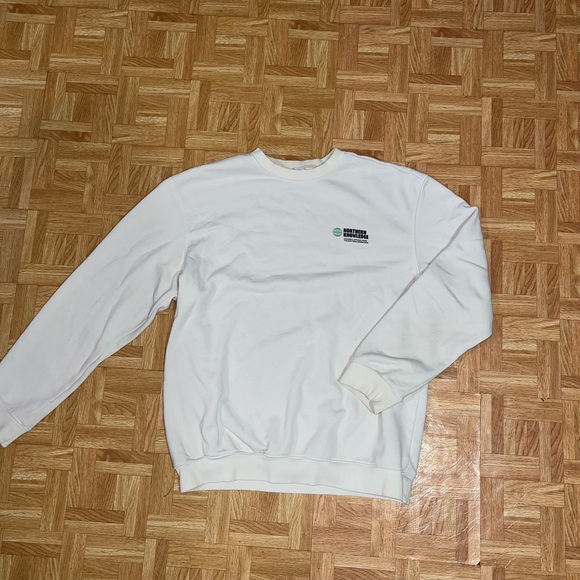 Small H&M white crewneck - Picture 1 of 4